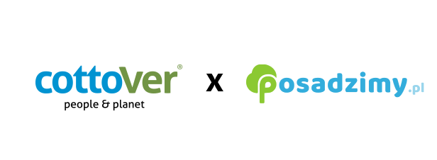 Cottover x Posadzimy Logo